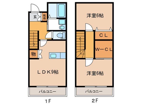 アーバンパレス日明Ⅱの物件間取画像